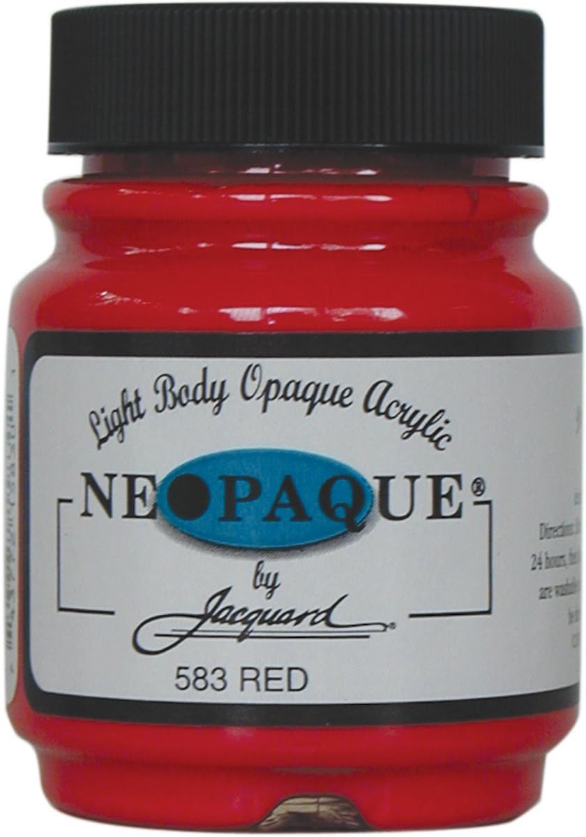 Jacquard Products 2-1/4-Ounce Neopaque Acrylic Paint, Turquoise