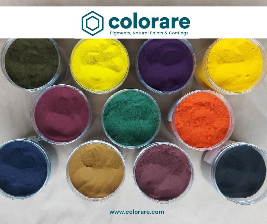 Dark Yellow Ochre France Natural Mineral Pigment 鈥?Pigments for Artistic and Decorative Painting, Concrete, Clay, Lime, Plaster, Masonry and Paint Products (150 ML | 5 OZ)