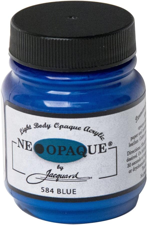 Jacquard Products 2-1/4-Ounce Neopaque Acrylic Paint, Turquoise