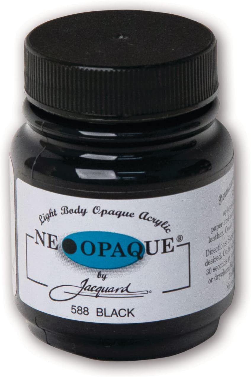 Jacquard Products 2-1/4-Ounce Neopaque Acrylic Paint, Turquoise