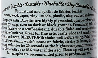 Jacquard Products 2-1/4-Ounce Neopaque Acrylic Paint, Turquoise