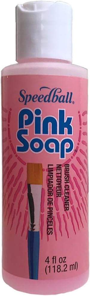 Speedball Art Products 13264 Mona Lisa Pink Soap-4 Ounces