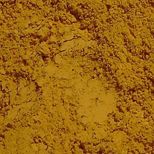 Dark Yellow Ochre France Natural Mineral Pigment 鈥?Pigments for Artistic and Decorative Painting, Concrete, Clay, Lime, Plaster, Masonry and Paint Products (150 ML | 5 OZ)