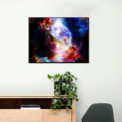 WaRthy Yin Yang in Cosmic Space 5D Diamond Painting Kits, Galaxy Yang Jang Jin Life Painting Arts Craft Canvas Full Drill Cross Stitch, 12x16 Inch